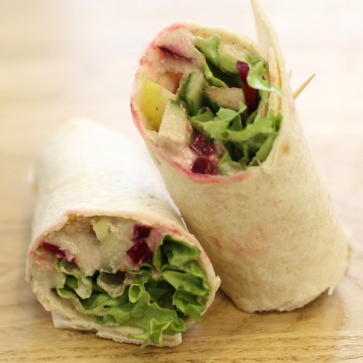 wrap crudités crème de sésame